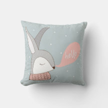 Niedlich Bunny Baby Kissen