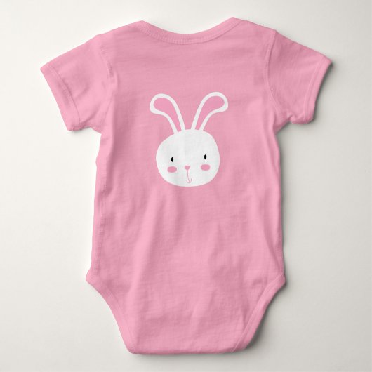 Niedlich Bunny Baby Strampler (Rückseite)