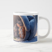 Niedlich Bunny Birthday Tasse - Kinder Personalisi (Rechts)