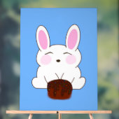 Niedlich Bunny Birthday Themed Poster (Neutral)