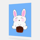 Niedlich Bunny Birthday Themed Poster (Winkel)