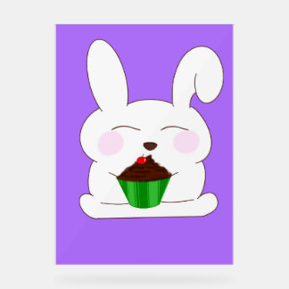Niedlich Bunny Birthday Themed Poster