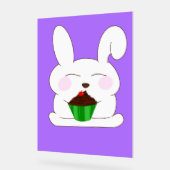 Niedlich Bunny Birthday Themed Poster (Winkel)