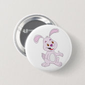 Niedlich Bunny Button (Vorne & Hinten)