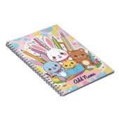 Niedlich Bunny & Friends Notebook - Editierbarer N Notizblock (Rechte Seite)