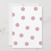 Niedlich Bunny Geburtstag Einladung (Rückseite)