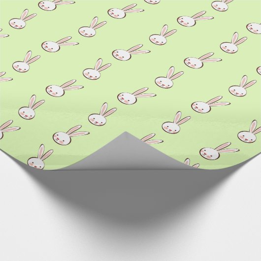 Niedlich Bunny Geschenkpapier (Ecke)
