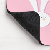 NIEDLICH BUNNY HAPPY EASTER HOLIDAY PARTY Trendy Mousepad (Ecke)