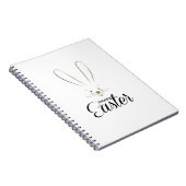 NIEDLICH BUNNY HAPPY EASTER HOLIDAY PARTY Trendy Notizblock (Rechte Seite)
