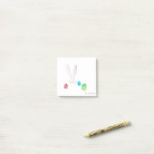 NIEDLICH BUNNY HAPPY EASTER HOLIDAY PARTY Trendy Post-it Klebezettel (Auf Schreibtisch)