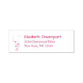 Niedlich Bunny Holding a Balloon Permastempel (Design)