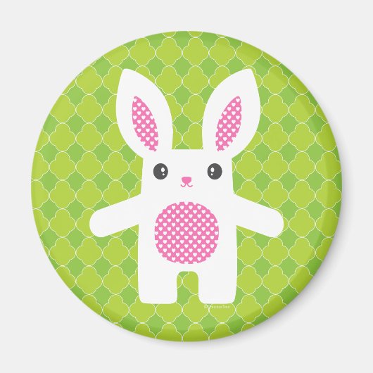 Niedlich Bunny Hug Magnet (Vorne)