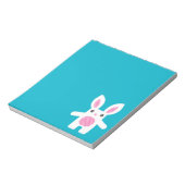 Niedlich Bunny Hug Notizblock (Rotiert)