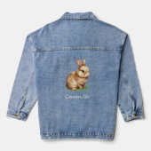 Niedlich Bunny Jeansjacke (Rückseite)