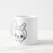 Niedlich Bunny Kaffeetasse (Vorderseite Links)