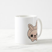 Niedlich Bunny Kaffeetasse (VorderseiteRechts)