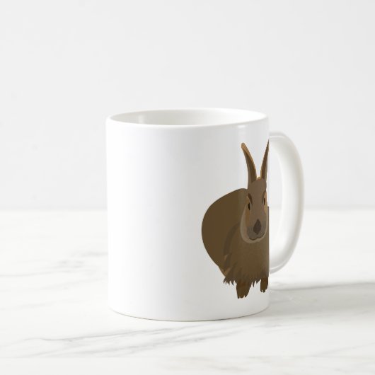 Niedlich Bunny Kaffeetasse (VorderseiteRechts)