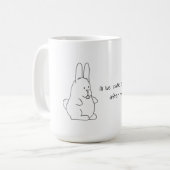 Niedlich Bunny Kaffeetasse (Vorderseite Links)