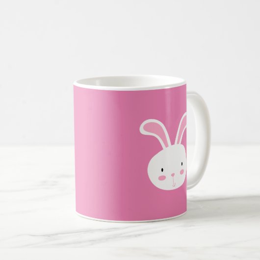 Niedlich Bunny Kaffeetasse (VorderseiteRechts)