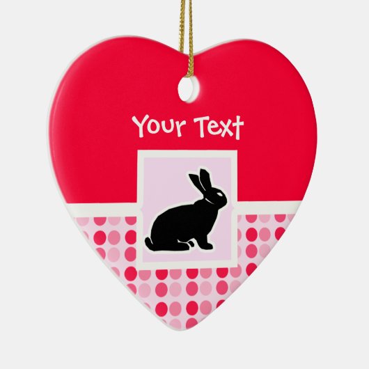 Niedlich Bunny Keramik Ornament (Rechts)