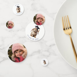 Niedlich Bunny Kindergarten Abschluss Foto Konfetti