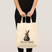 Niedlich Bunny Leinwände Tote Tasche (Vorderseite (Produkt))