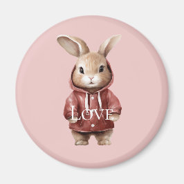 Niedlich Bunny Liebe Magnet