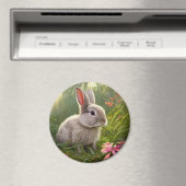 Niedlich Bunny Magnet (In Situ (Geschirrspüler))