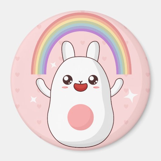 Niedlich Bunny Magnet (Vorne)