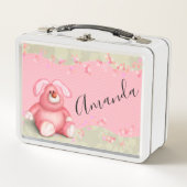 Niedlich Bunny Metall Brotdose (Vorderseite)