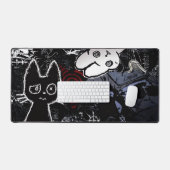 Niedlich Bunny Mouse Pad Schreibtischunterlage (Tastatur & Maus)