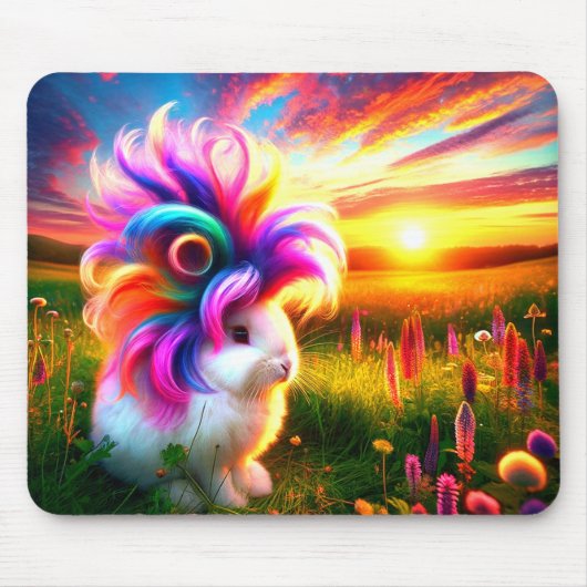 Niedlich Bunny Mousepad (Vorne)