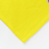 Niedlich Bunny Personalisiert Fleecedecke (Ecke)