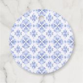 Niedlich Bunny Peter Rabbit Boy Babydusche Danke Geschenkanhänger (Rückseite)