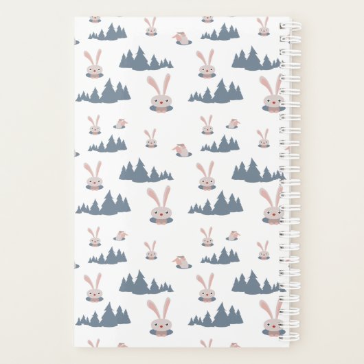 Niedlich Bunny Planer (Rückseite)