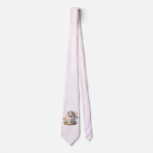 Niedlich Bunny Rabbit Japanischer Kawaii Stil Krawatte (Vorderseite)