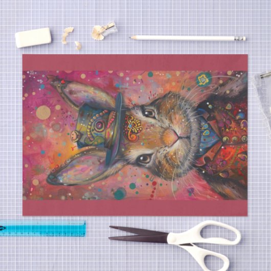 Niedlich Bunny Seidenpapier (Handwerk)