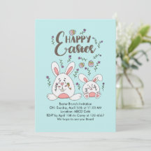 Niedlich Bunny Spring Blume Osterfeier