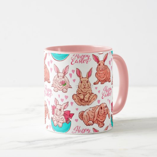 Niedlich Bunny Tasse (VorderseiteRechts)