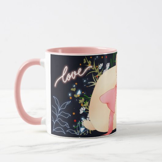 Niedlich Bunny Tasse (Links)