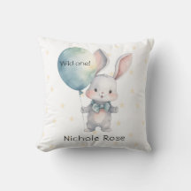 Niedlich Bunny Wild Ein 1. Geburtstag individuelle