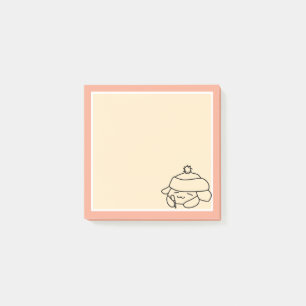 Niedlich Bunny Writer Post-it Klebezettel