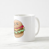 Niedlich Burger Kaffeetasse (VorderseiteRechts)