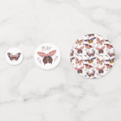 Niedlich Butterfly Confetti Konfetti (Rückseiten)