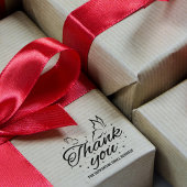 Niedlich Butterfly Danke Gummistempel