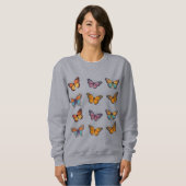 Niedlich Butterfly Sweatshirt (Vorne ganz)