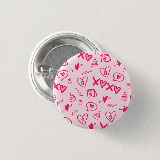 niedlich button (Vorne & Hinten)
