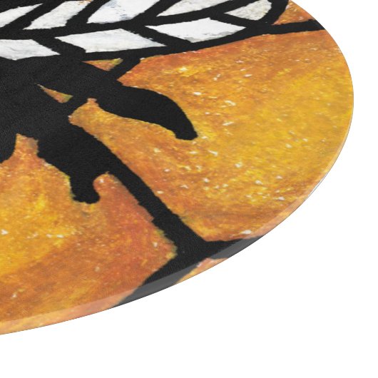 Niedlich Buzzing Yellow Jacket Bee Honeycomb Schneidebrett (Ecke)