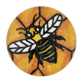 Niedlich Buzzing Yellow Jacket Bee Honeycomb Schneidebrett (Vorderseite)