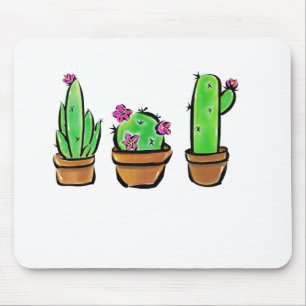 Niedlich Cactus cacti succuli Mousepad